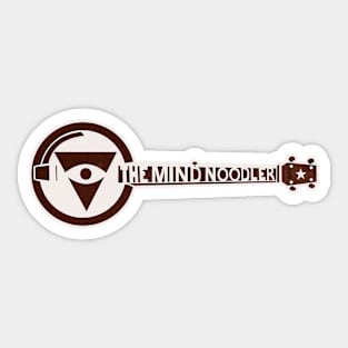 The Mind Noodler Psychic Banjo Sticker